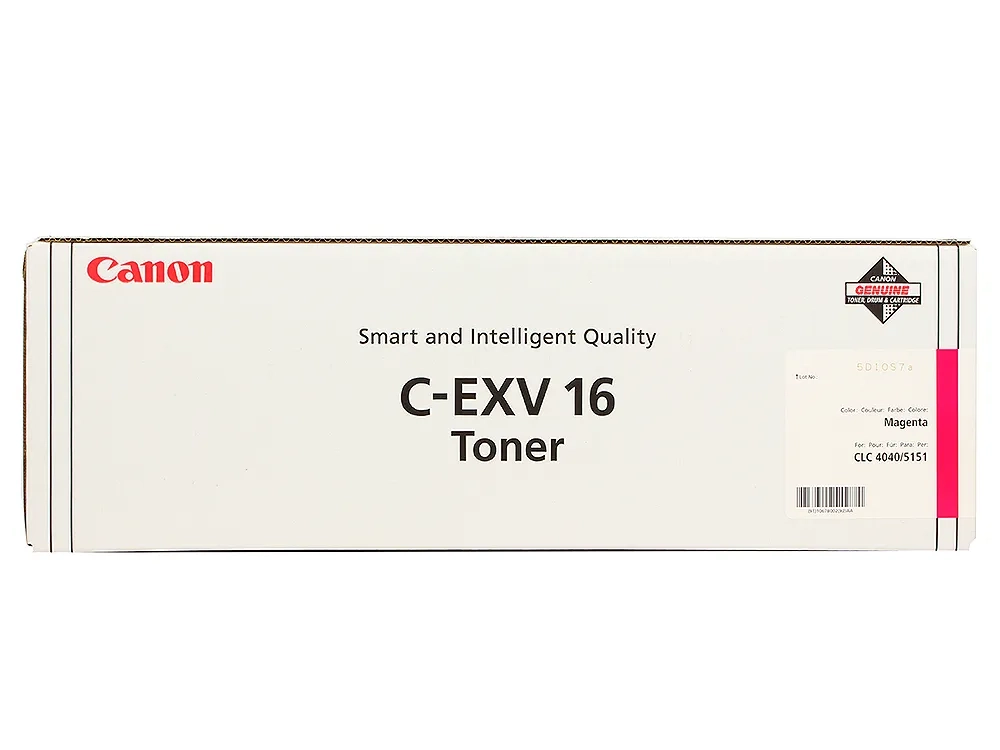 Картридж Canon  C-EXV16 Toner M, 1067B002